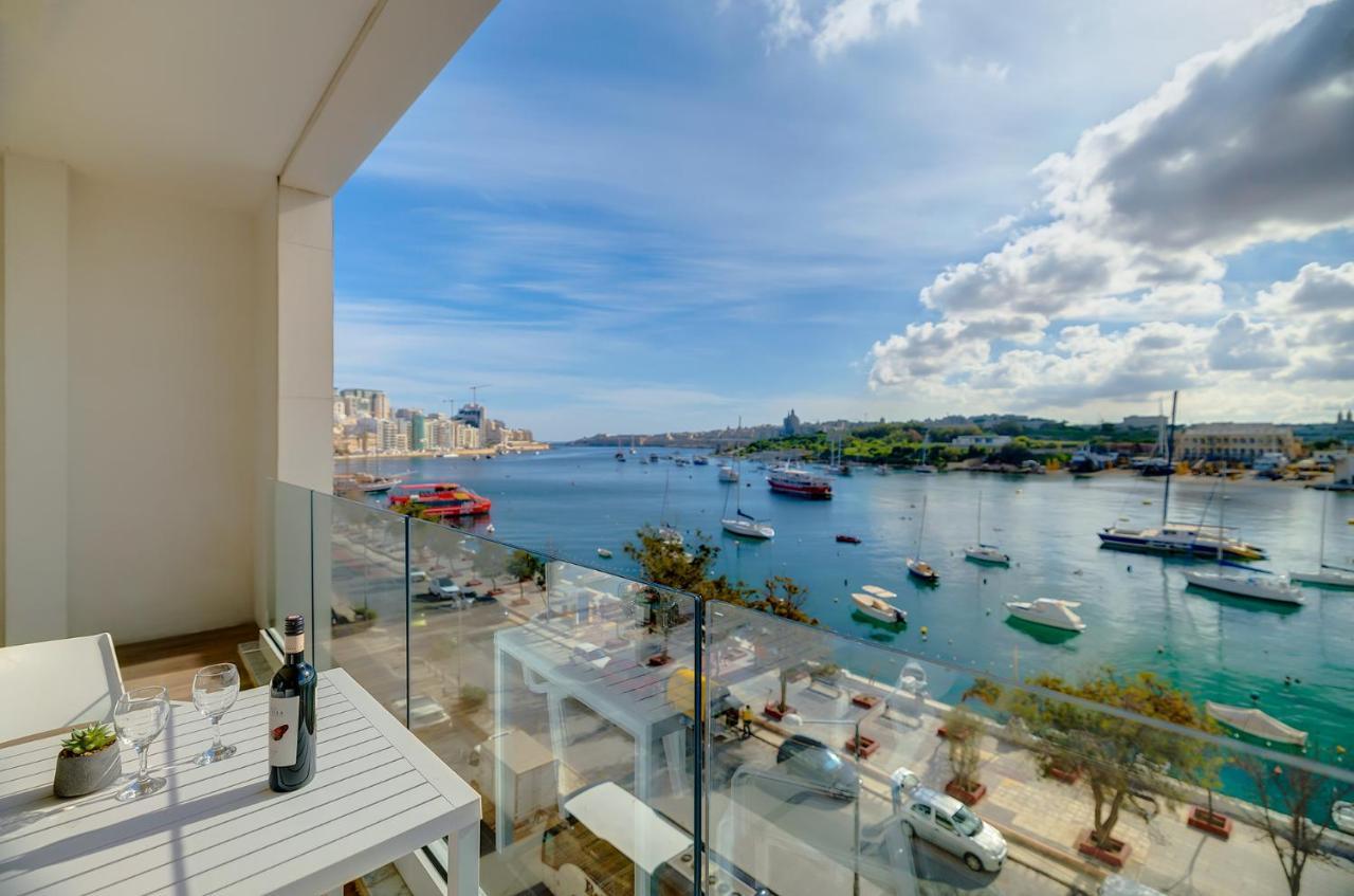 Luxury Apartment With Valletta And Harbour Views Слима Екстериор снимка