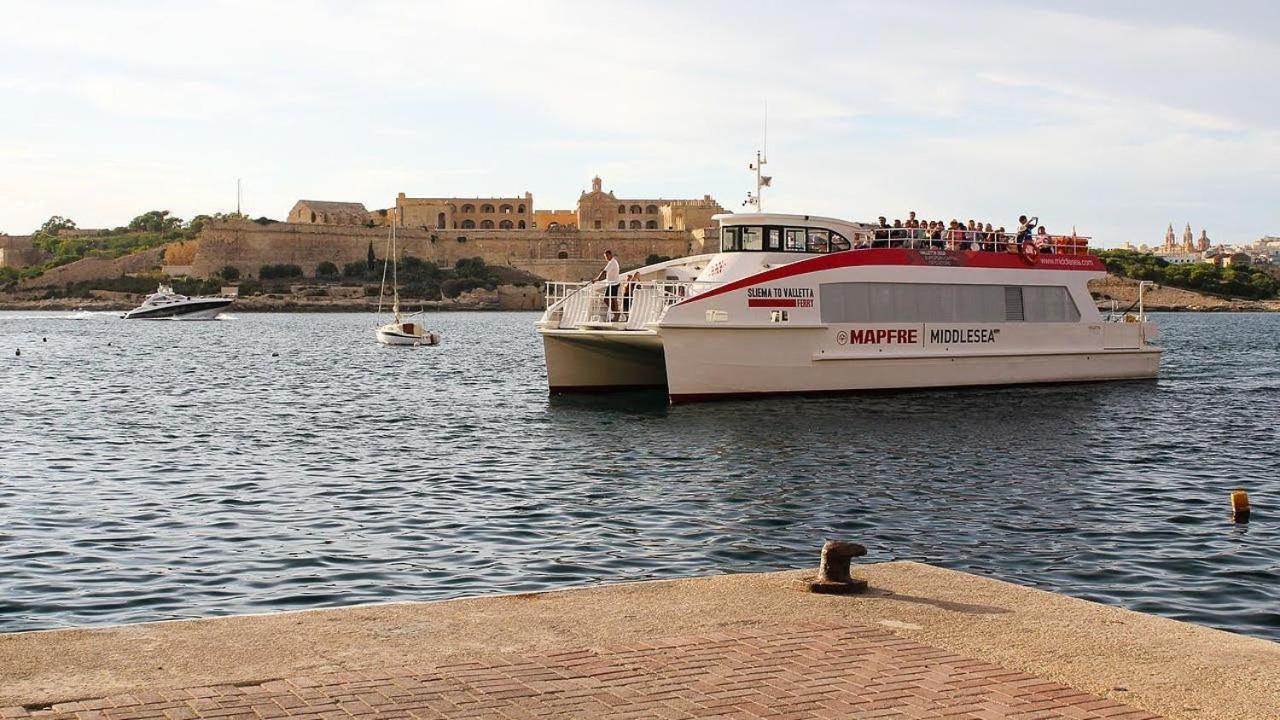 Luxury Apartment With Valletta And Harbour Views Слима Екстериор снимка
