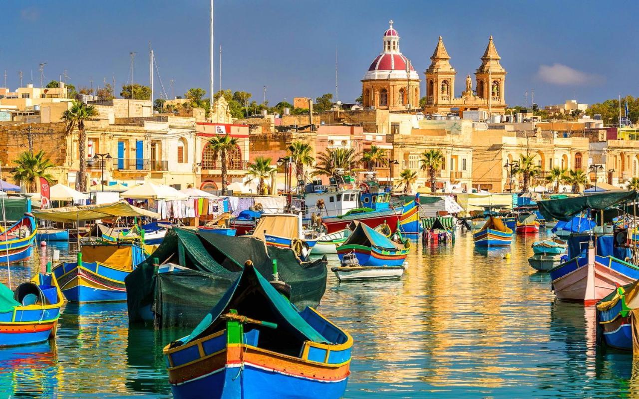Luxury Apartment With Valletta And Harbour Views Слима Екстериор снимка