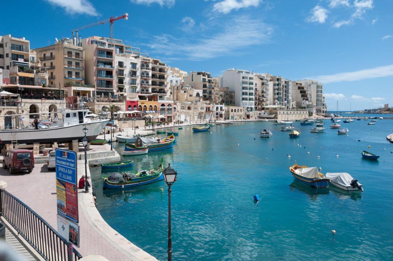 Luxury Apartment With Valletta And Harbour Views Слима Екстериор снимка