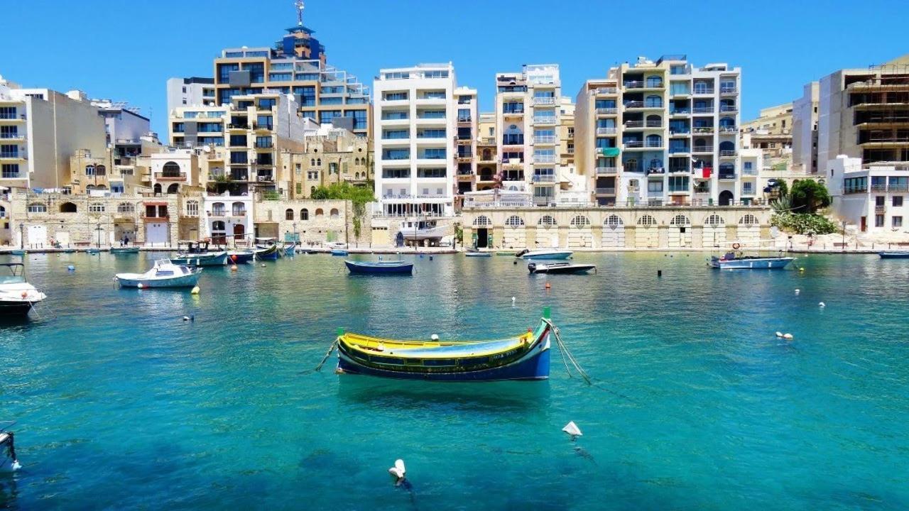 Luxury Apartment With Valletta And Harbour Views Слима Екстериор снимка