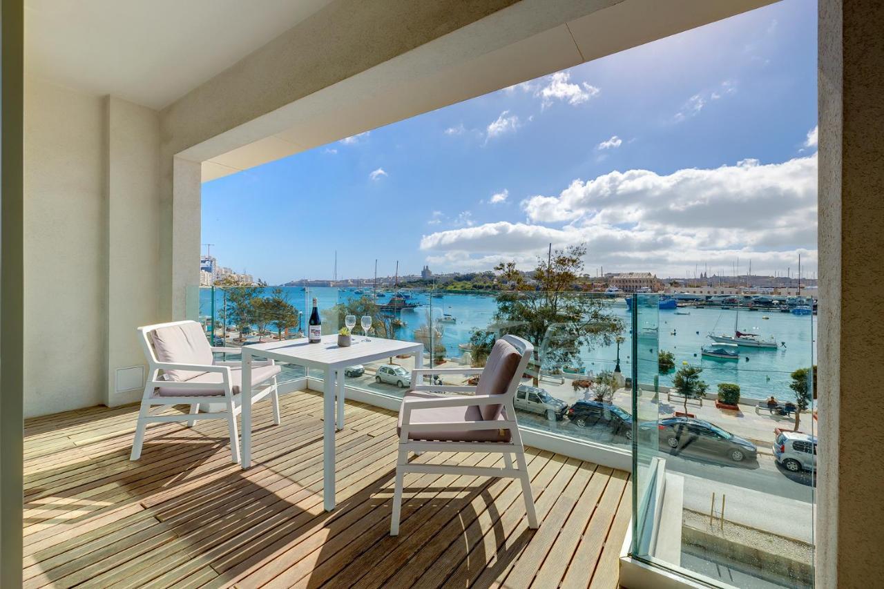 Luxury Apartment With Valletta And Harbour Views Слима Екстериор снимка