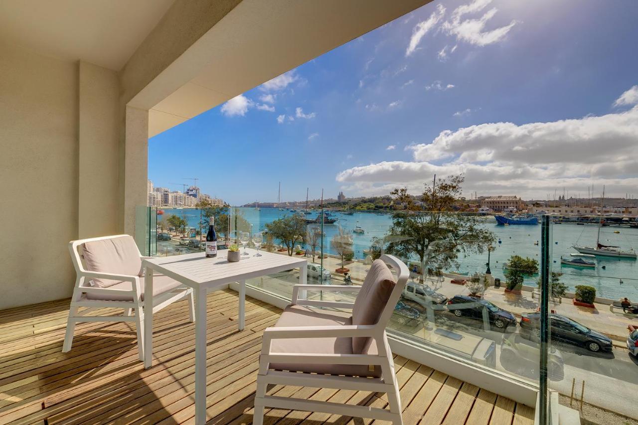 Luxury Apartment With Valletta And Harbour Views Слима Екстериор снимка